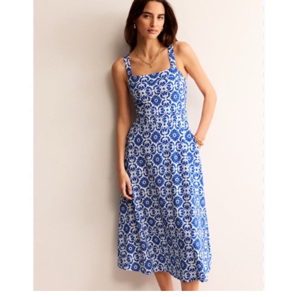 Boden Bridget Ponte Midi Dress size 10